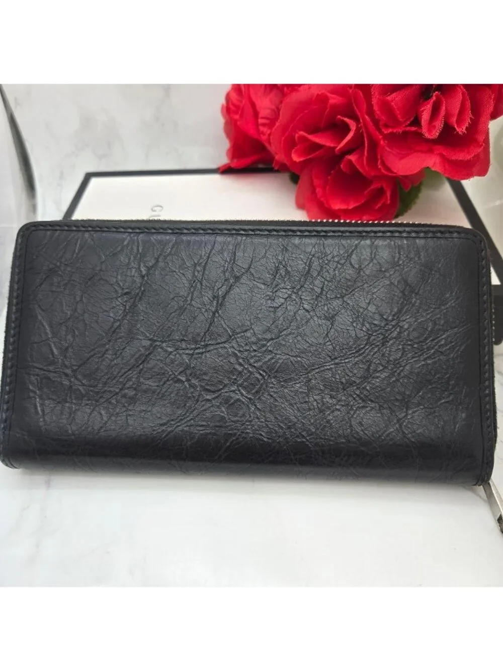 ★SOLD★ Gucci Processing Wallet GG Marina Black - Picture 2 of 15
